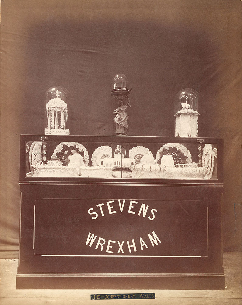 Steven's confectionery exhibit-Agricultural Hall