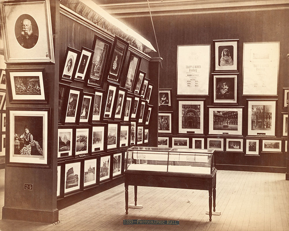 Trapp & Munch's exhibit-Photographic Hall