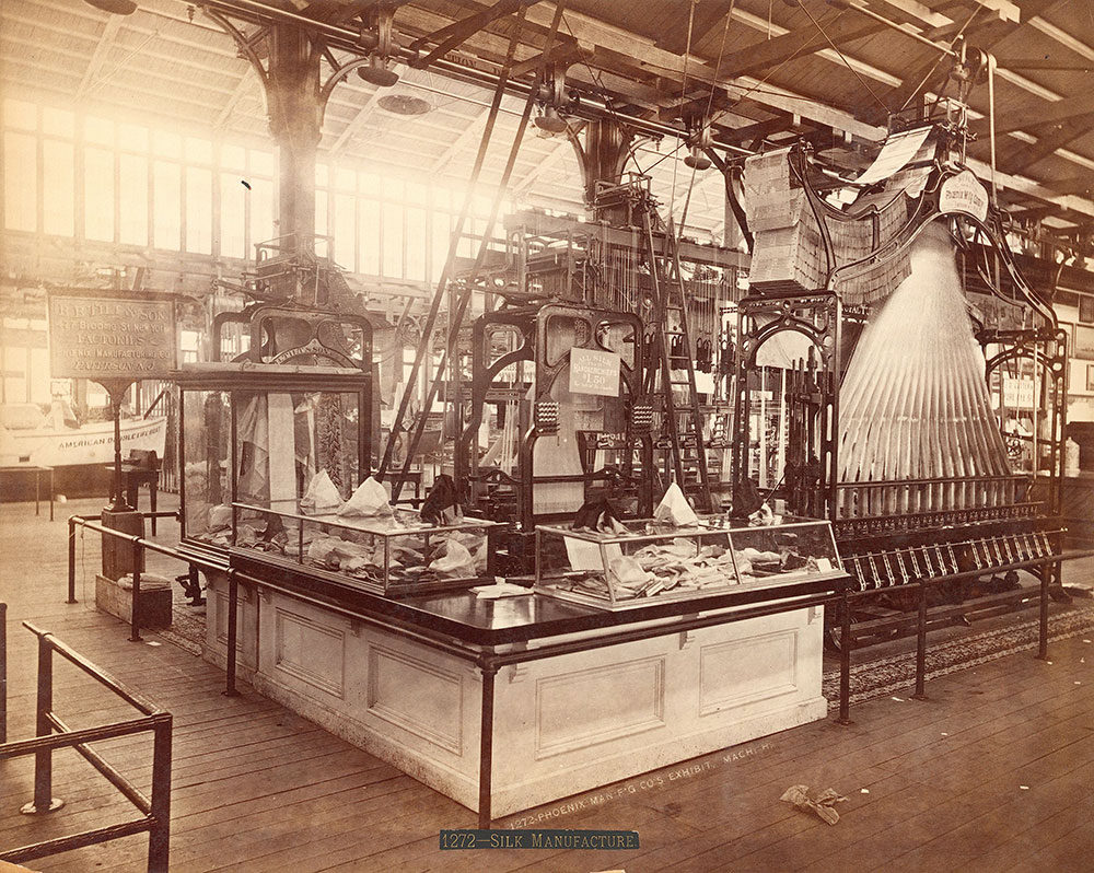 Phoenix Manuf'g. Co.'s exhibit-Machinery Hall