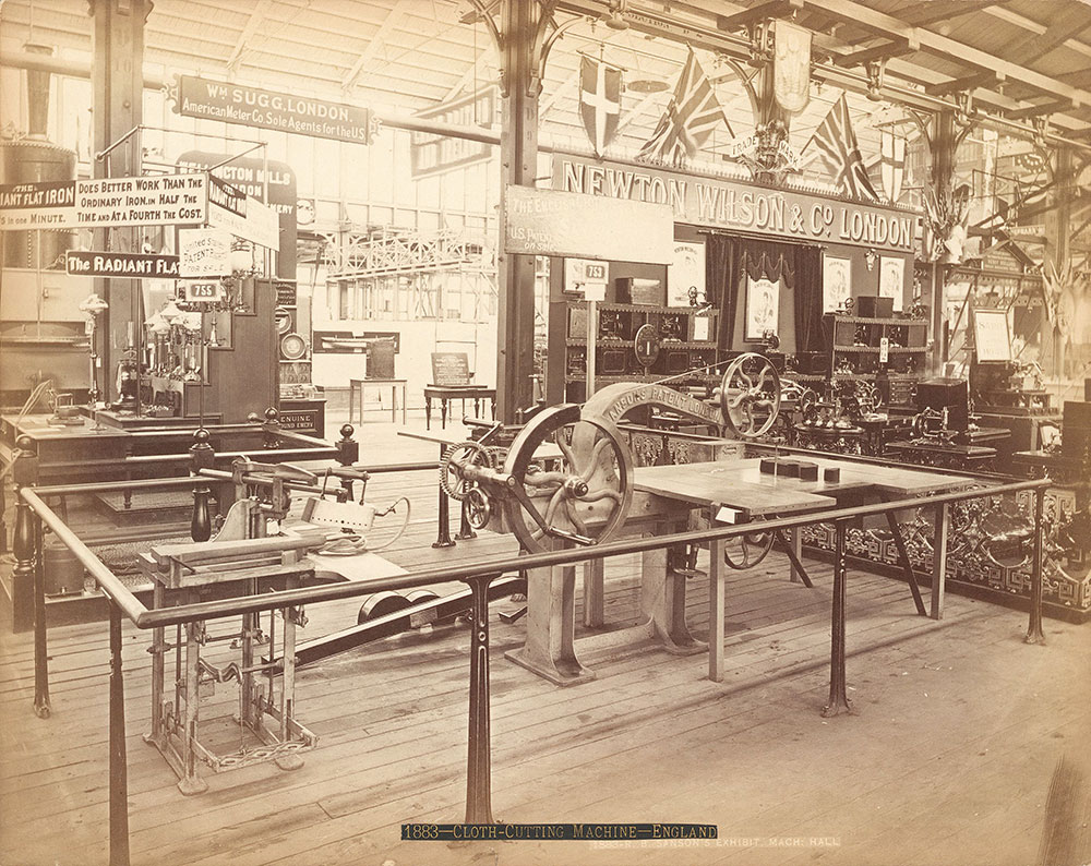 R.B. Sanson's exhibit-Machinery Hall