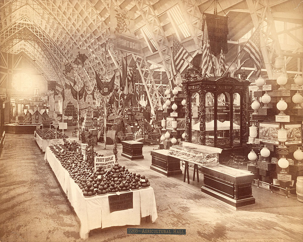 Agricultural Hall, nave, looking south