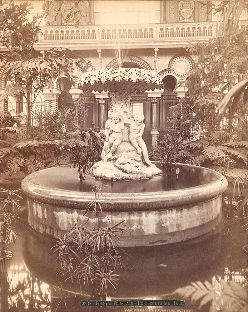 Miss Foley's fountain-Horticultural Hall