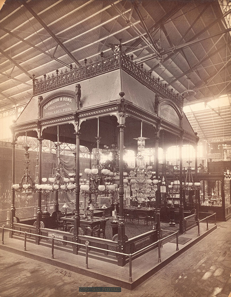 Cornelius & Sons' exhibit-Main Building