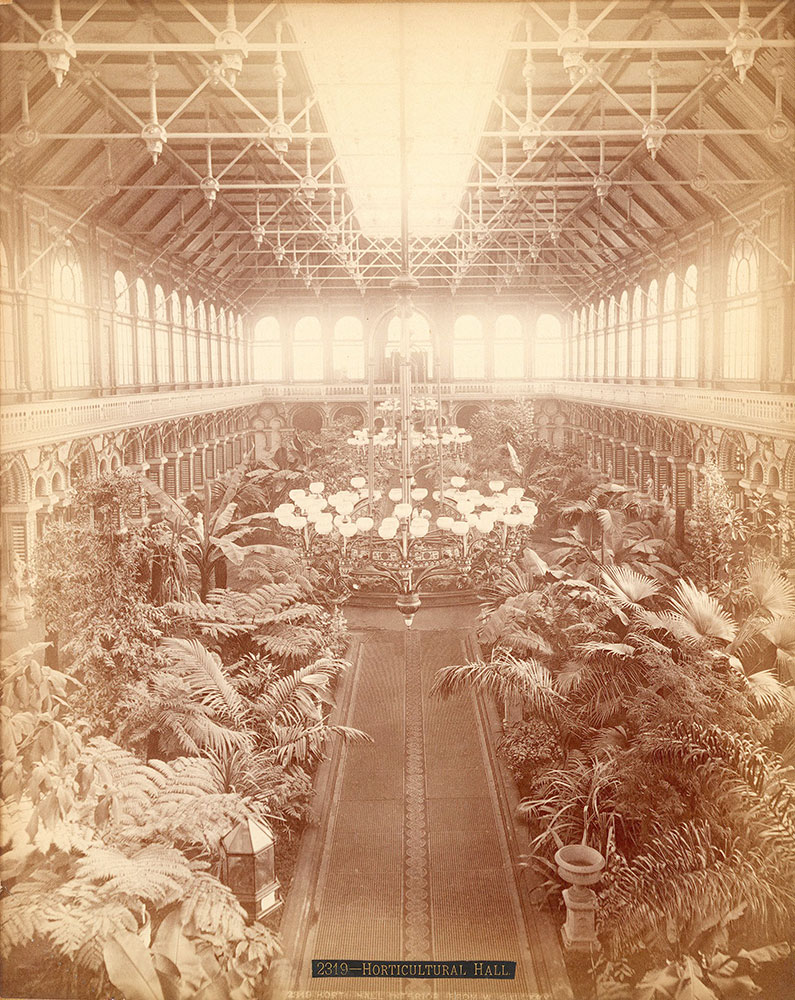Horticultural Hall, from west end
