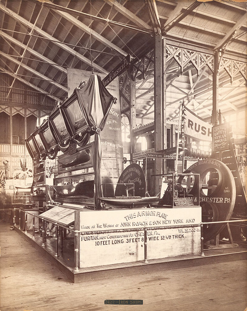 John Roach & Son's exhibit-Machinery Hall