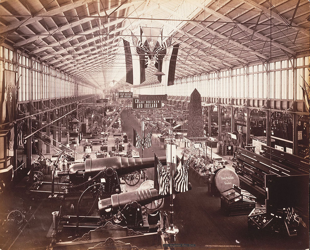 Machinery Hall-South Avenue from east end