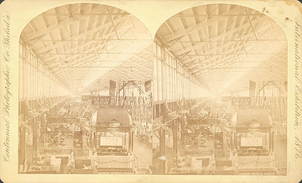 Machinery Hall-North Avenue, from east end