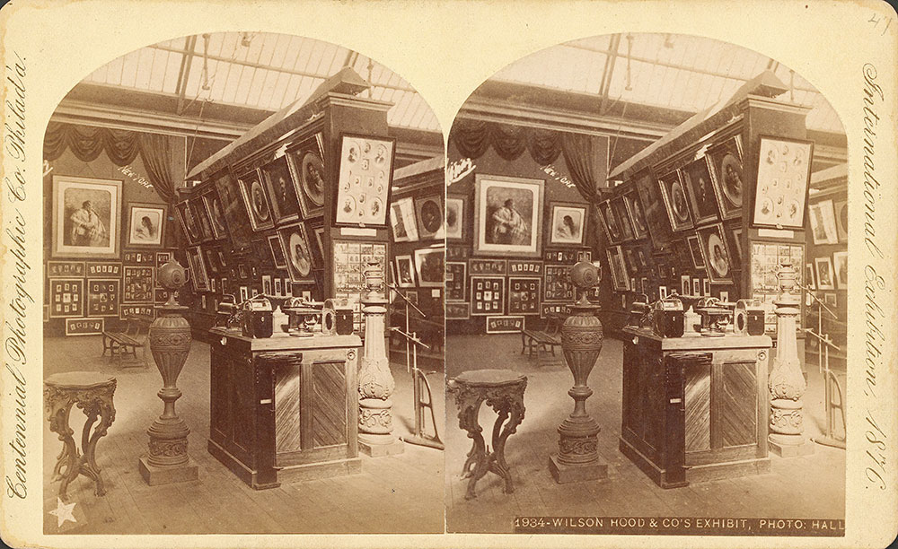 Wilson, Hood & Co.'s exhibit--Photographic Hall