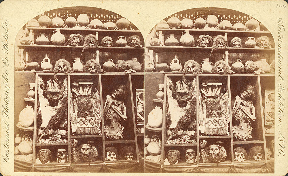 Peruvian mummies and pottery