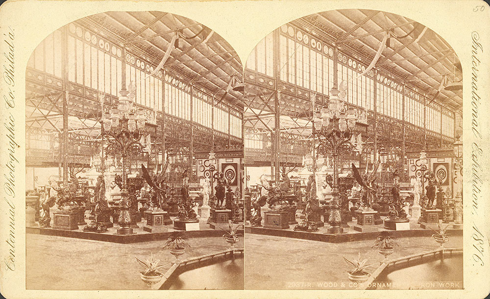 R. Wood & Co.'s ornamental iron work