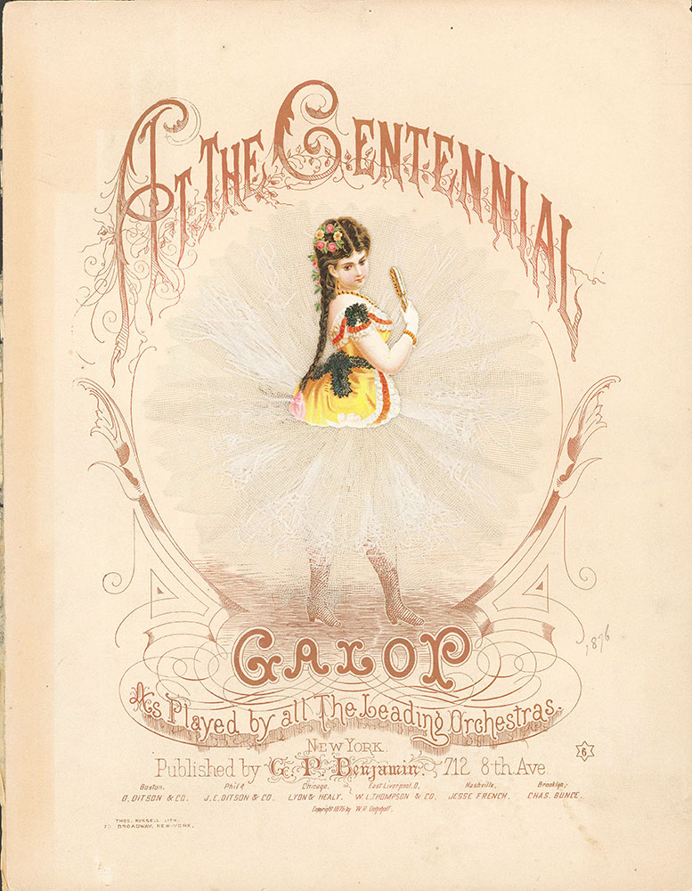 At the Centennial galop-cover