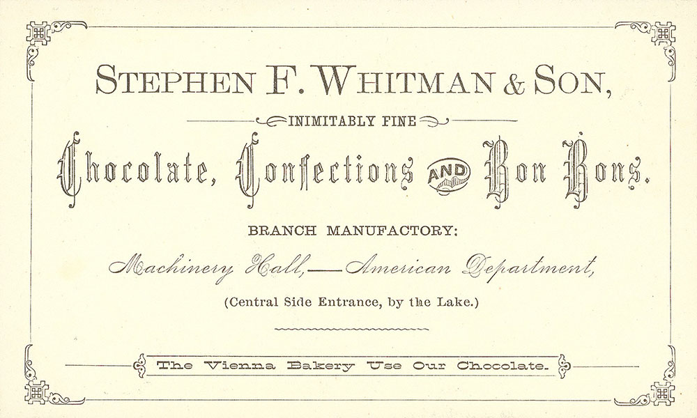 Stephen F. Whitman & Son
