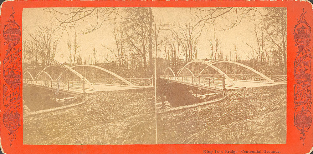 King Iron Bridge--Centennial grounds