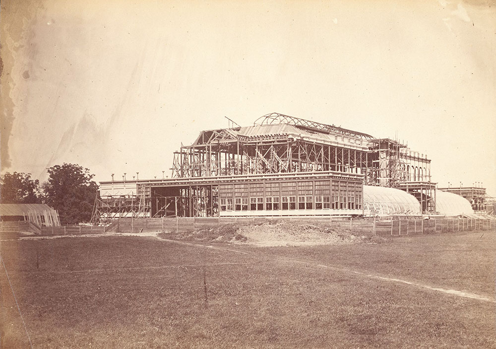 Horticultural Hall construction