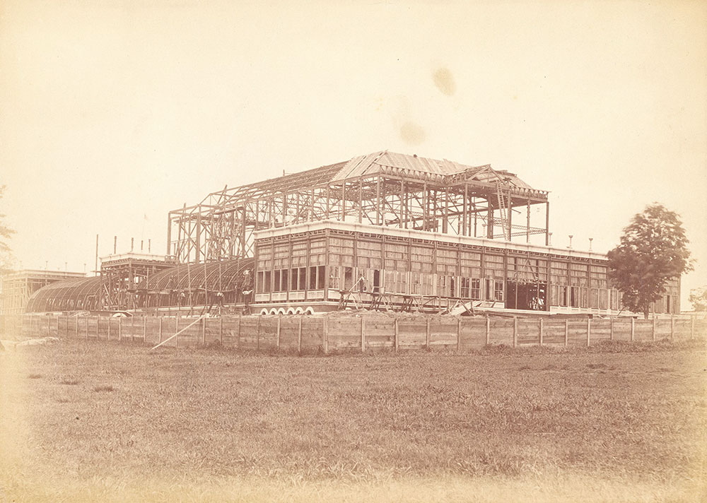 Horticultural Hall construction