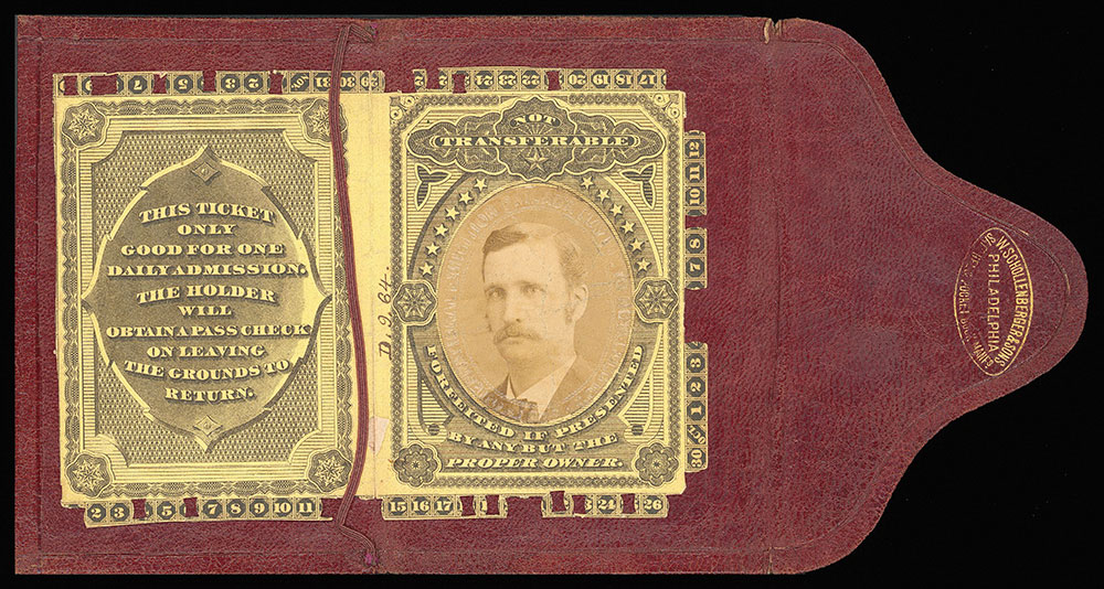 [Season Centennial pass issued to H.W. Alexande...