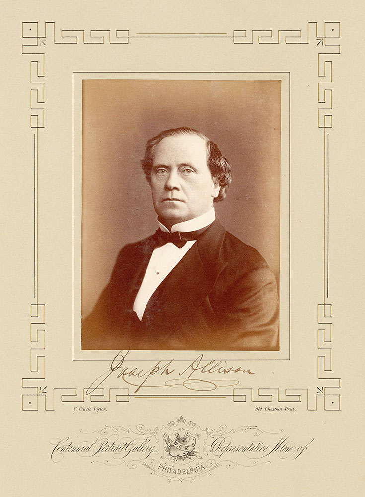 Portrait of Joseph Allison