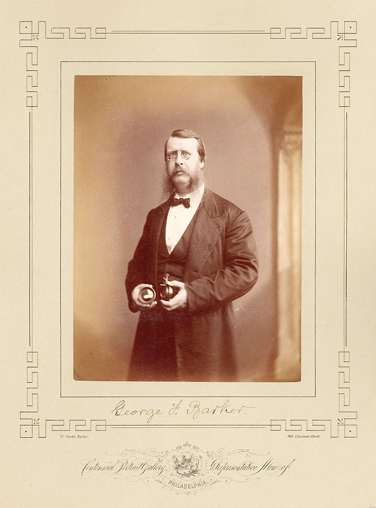 Portrait of George Frederic Barker