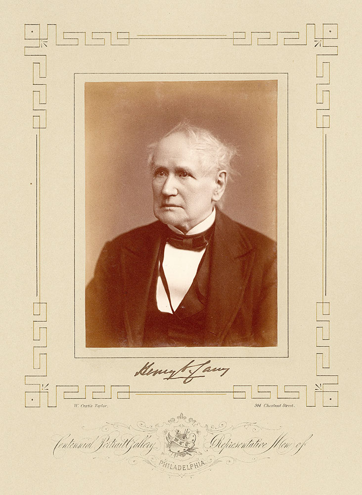 Portrait of Henry Charles Larry