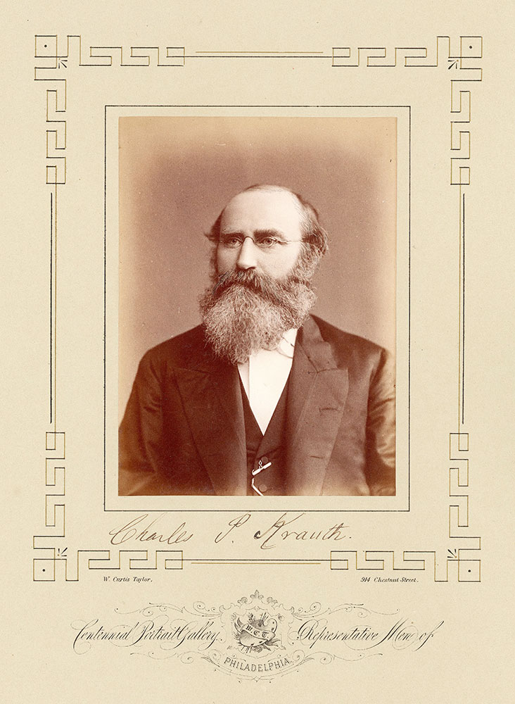 Portrait of Charles Porterfield Krauth