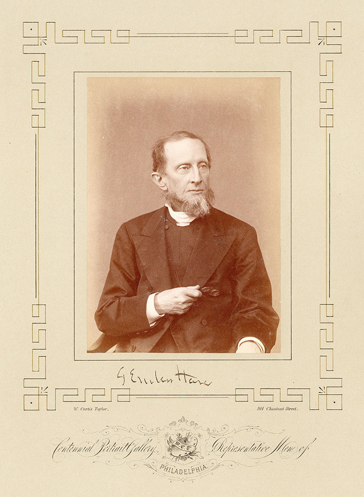 Portrait of The Rev. George Emlen Hare