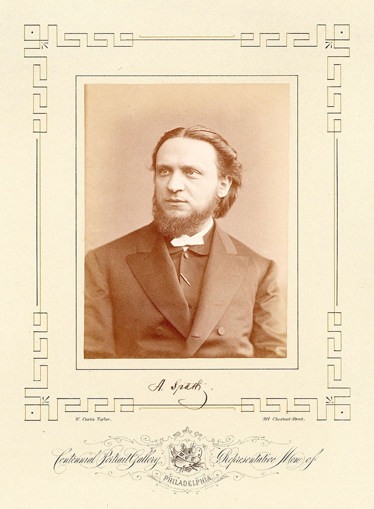 Portrait of The Rev. Adolph Spaeth, D.D.