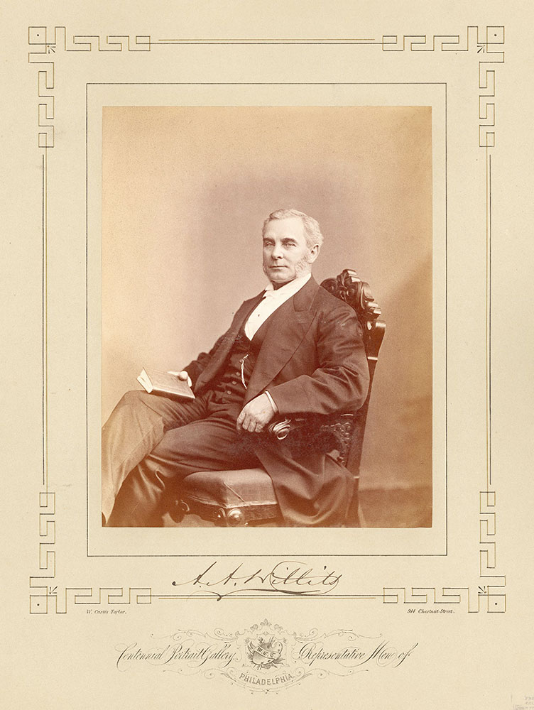 Portrait of Alphonso Albert Willits