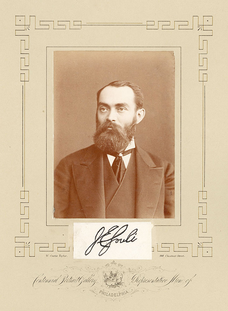 Portrait of J. E. Souli