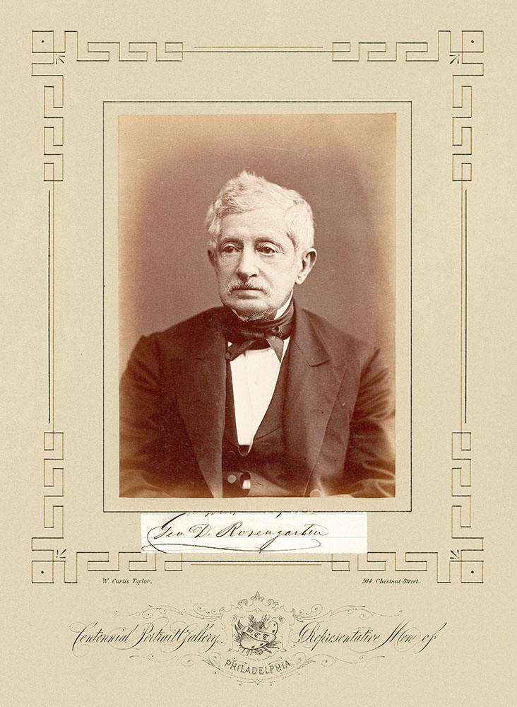 Portrait of George P. Rosengarten