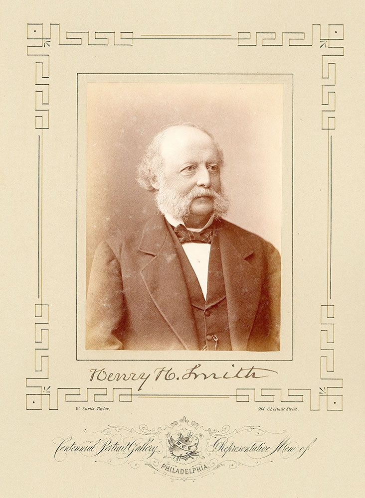 Portrait of Henry Hollingsworth Smith, M.D.