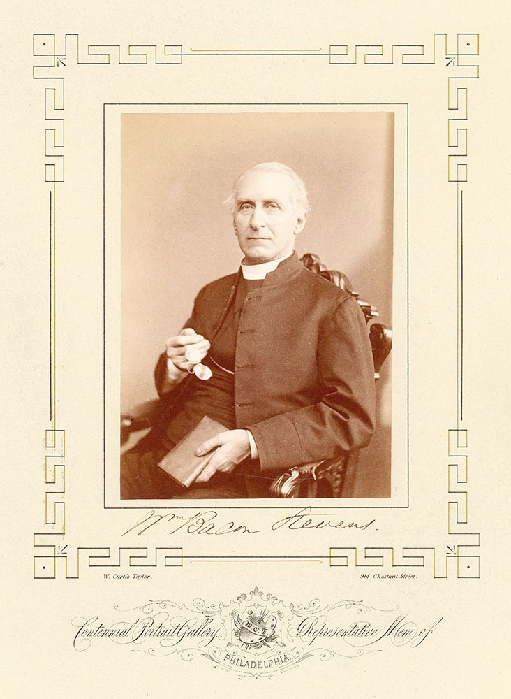 Portrait of The Rt. Rev. William Bacon Stevens...