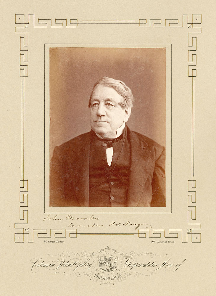Portrait of John Marston, U.S.N.