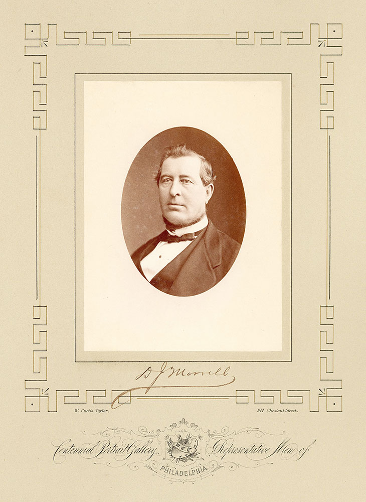 Portrait of Daniel Johnson Morrell, M.C.