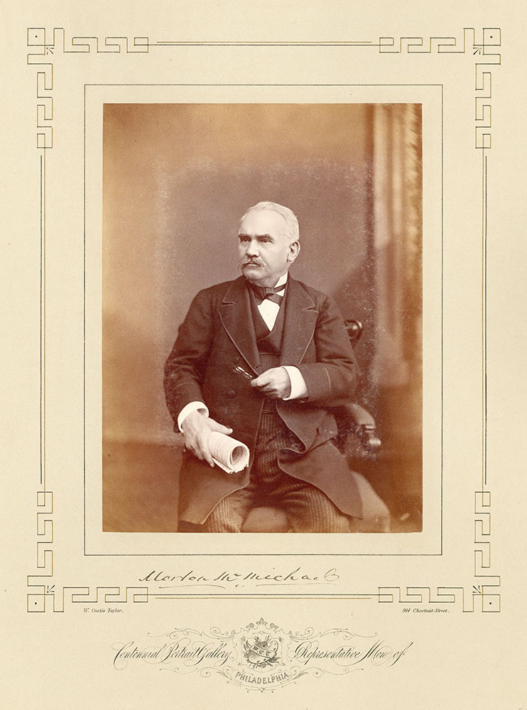 Portrait of Morton McMichael