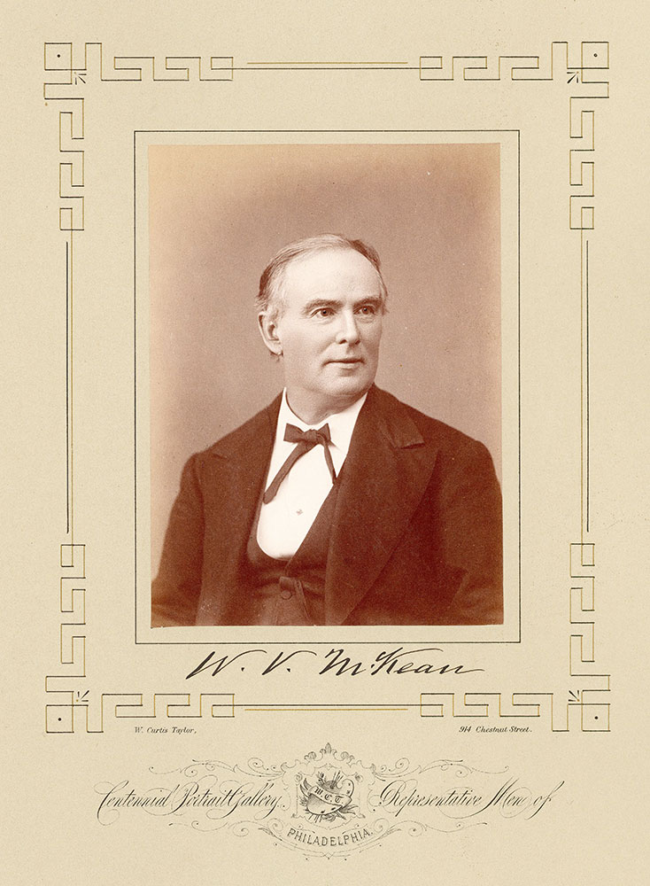 Portrait of Wiliam V. McKean