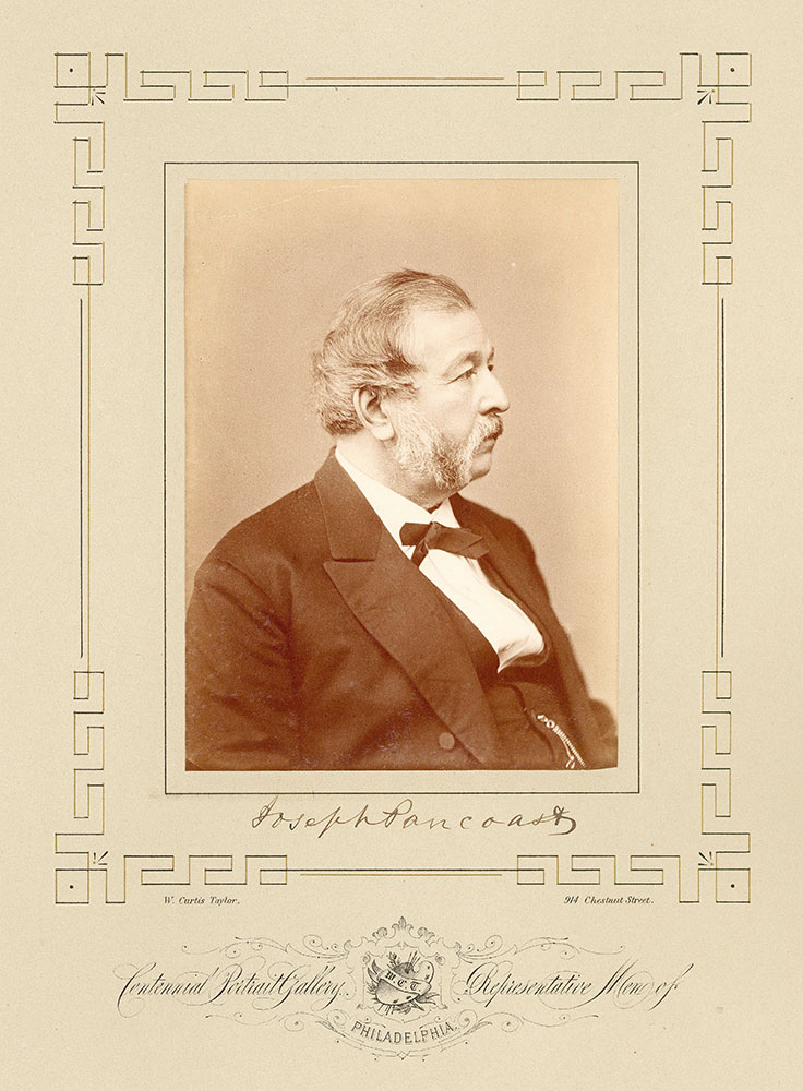 Portrait of Joseph Pancoast, M.D.