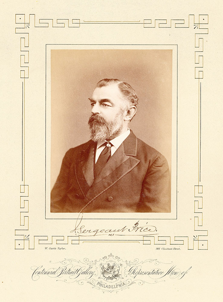 Portrait of John Sergeant Price