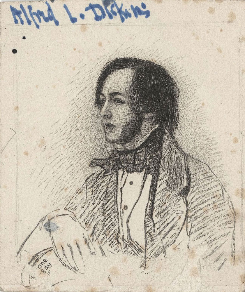 Portrait of Alfred Lamert Dickens
