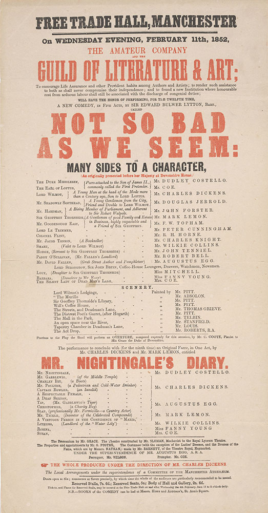 Dickens Playbills