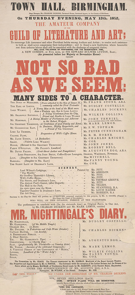 Dickens Playbills