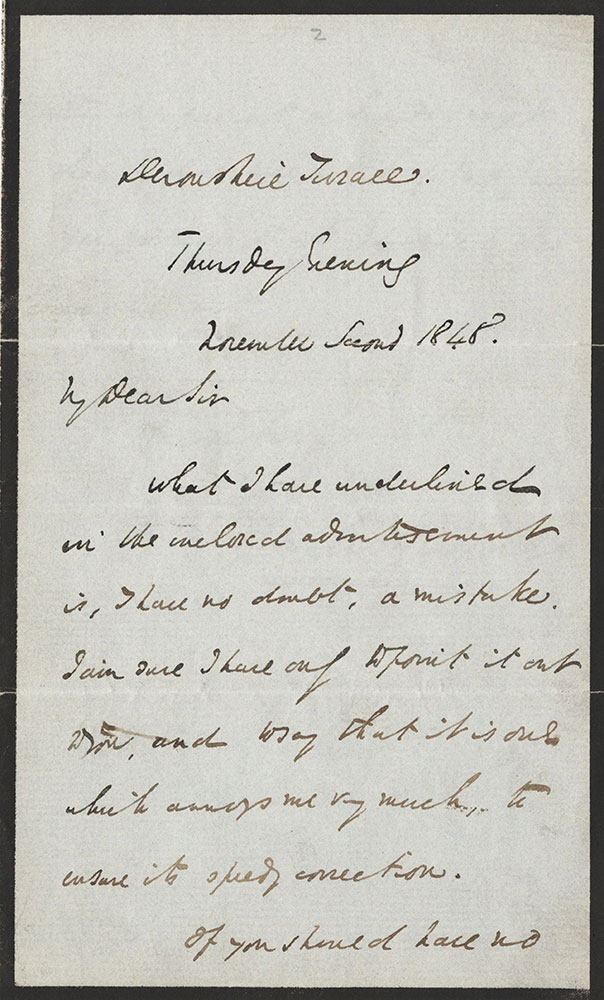 Als to Charles Manby