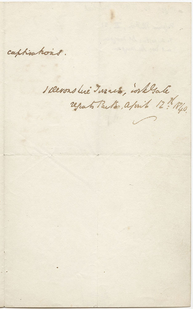 ALs to Mr. and Mrs. Augustus DeMorgan
