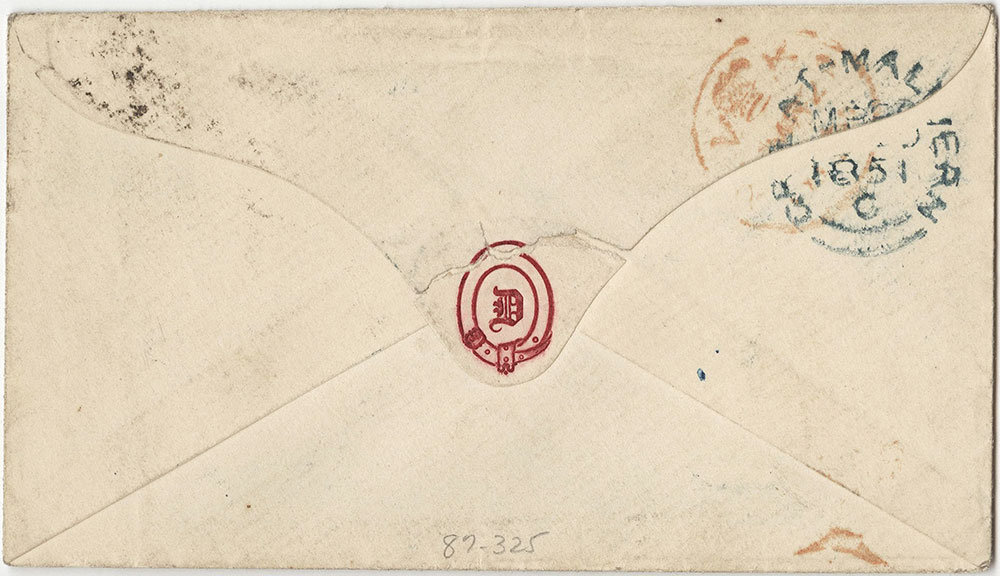 Envelope for AN to J.L. Grundy