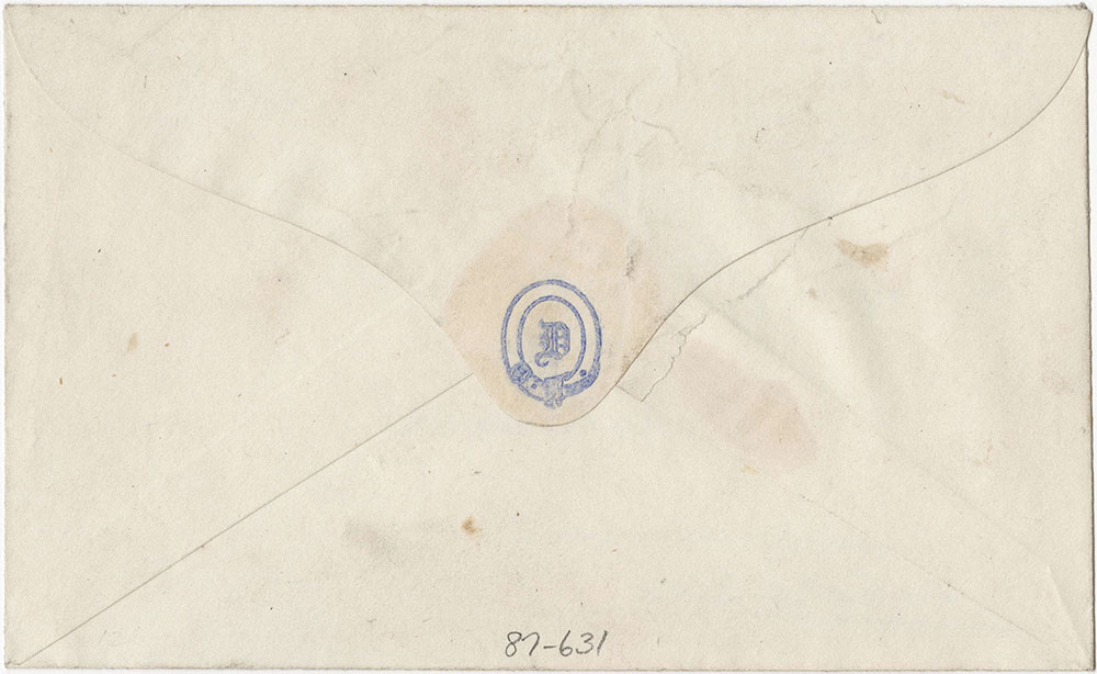 Envelope for ALs to Marguerite Power