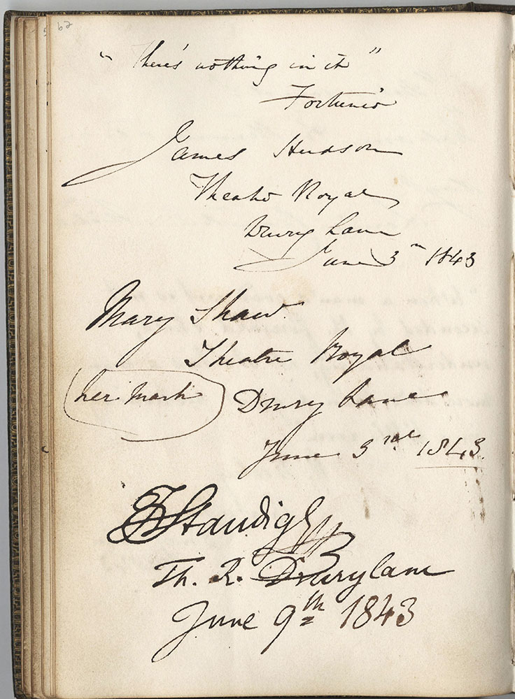 Autograph album of Priscilla Horton