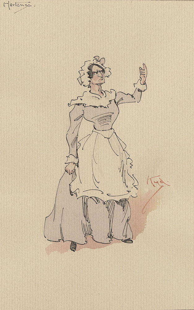 Illustrations of Characters in Dickens's Bleak House--Hortense