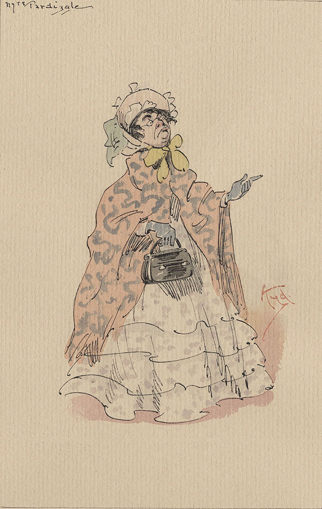 Illustrations of Characters in Dickens's Bleak House--Mrs Pardiggle