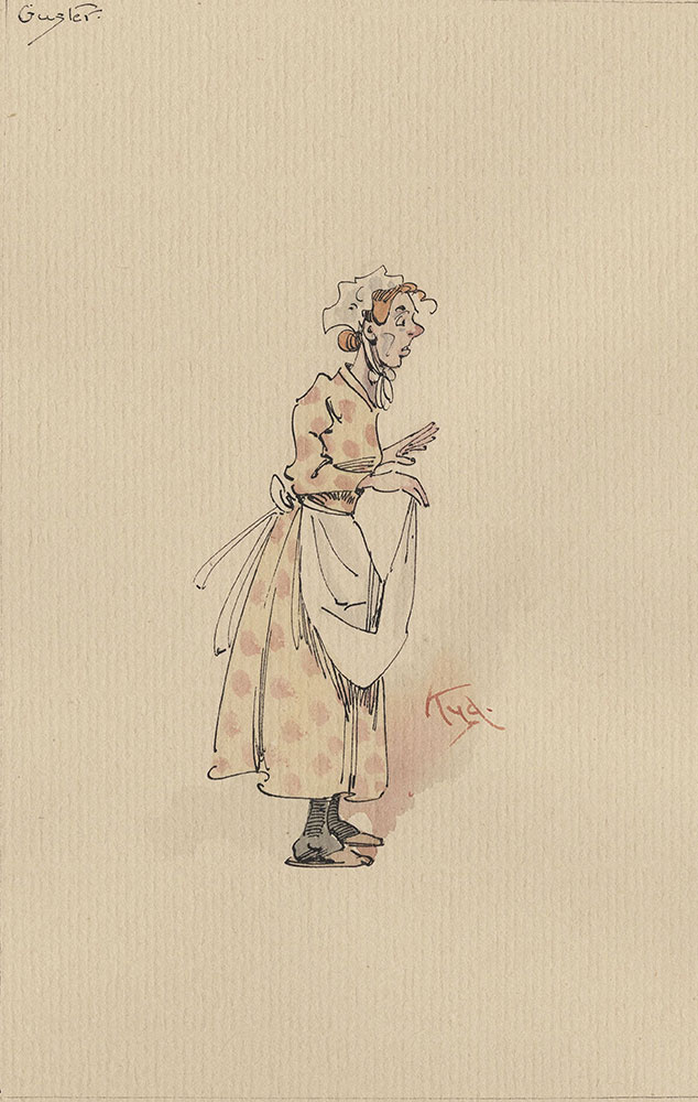 Illustrations of Characters in Dickens's Bleak House--Guster