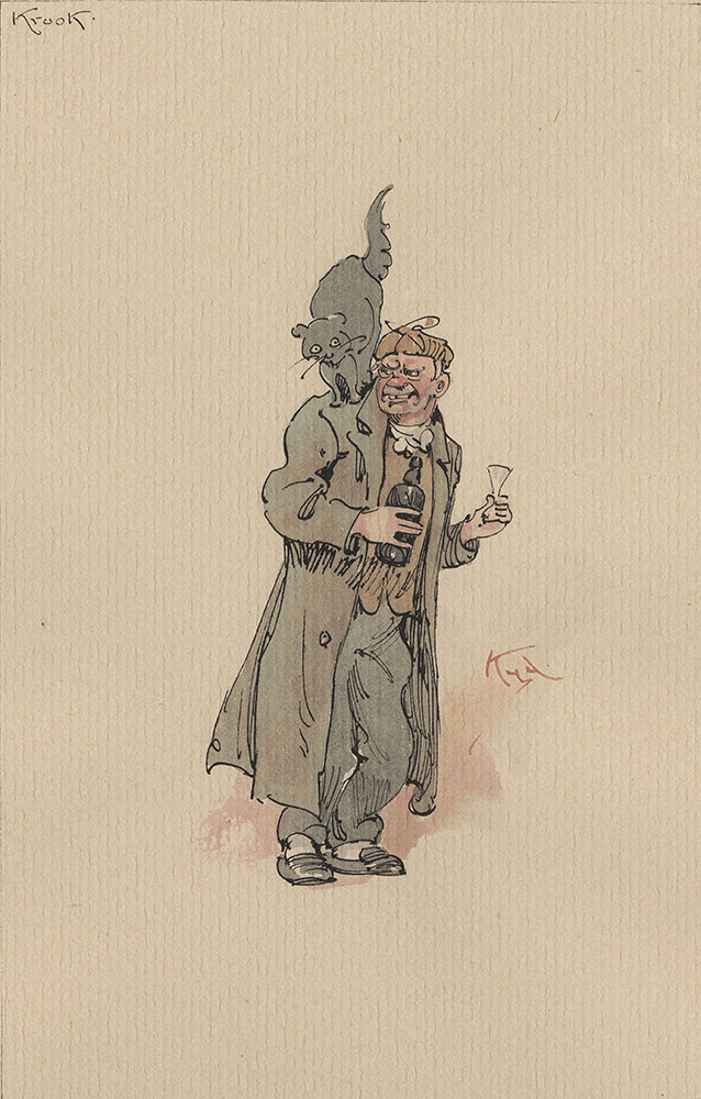 Illustrations of Characters in Dickens's Bleak House--Krook