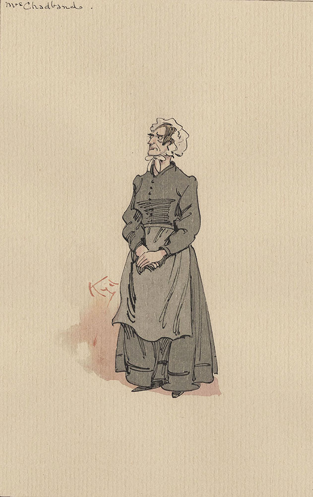 Illustrations of Characters in Dickens's Bleak House--Mrs Chadband
